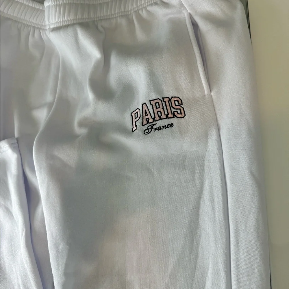 Pant unisex, Winter, size XL , trousers with PARIS logo, flared leg - Picture 11 of 12